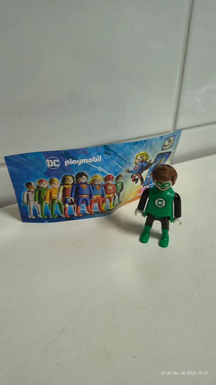Playmobil DC Lanterna Verde Kinder Ovo 