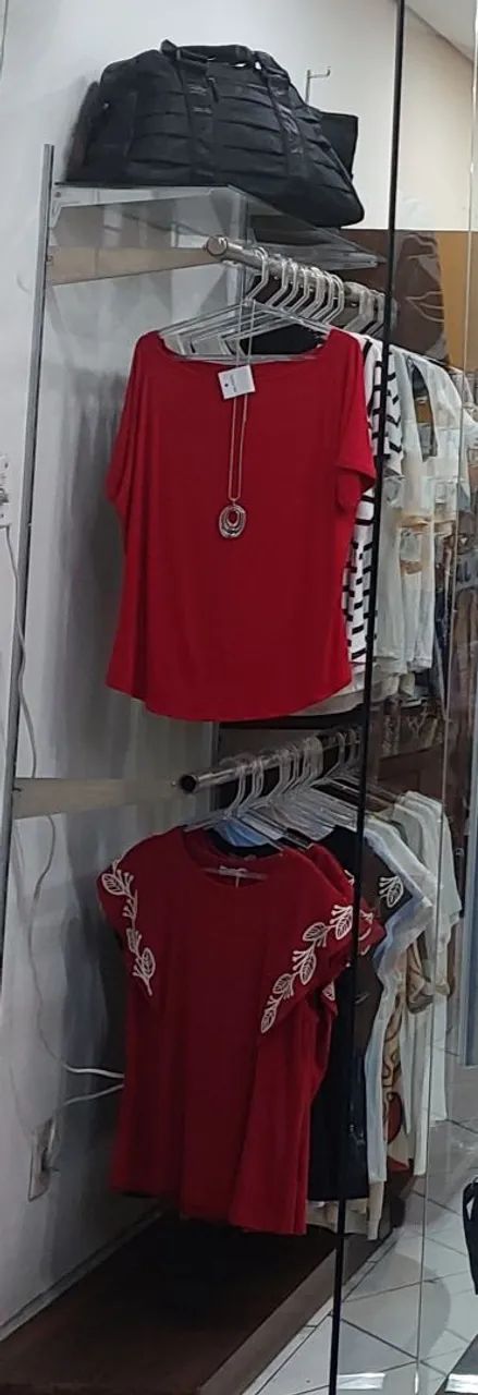 Kit para montagem de 2 araras e 1 prateleira 