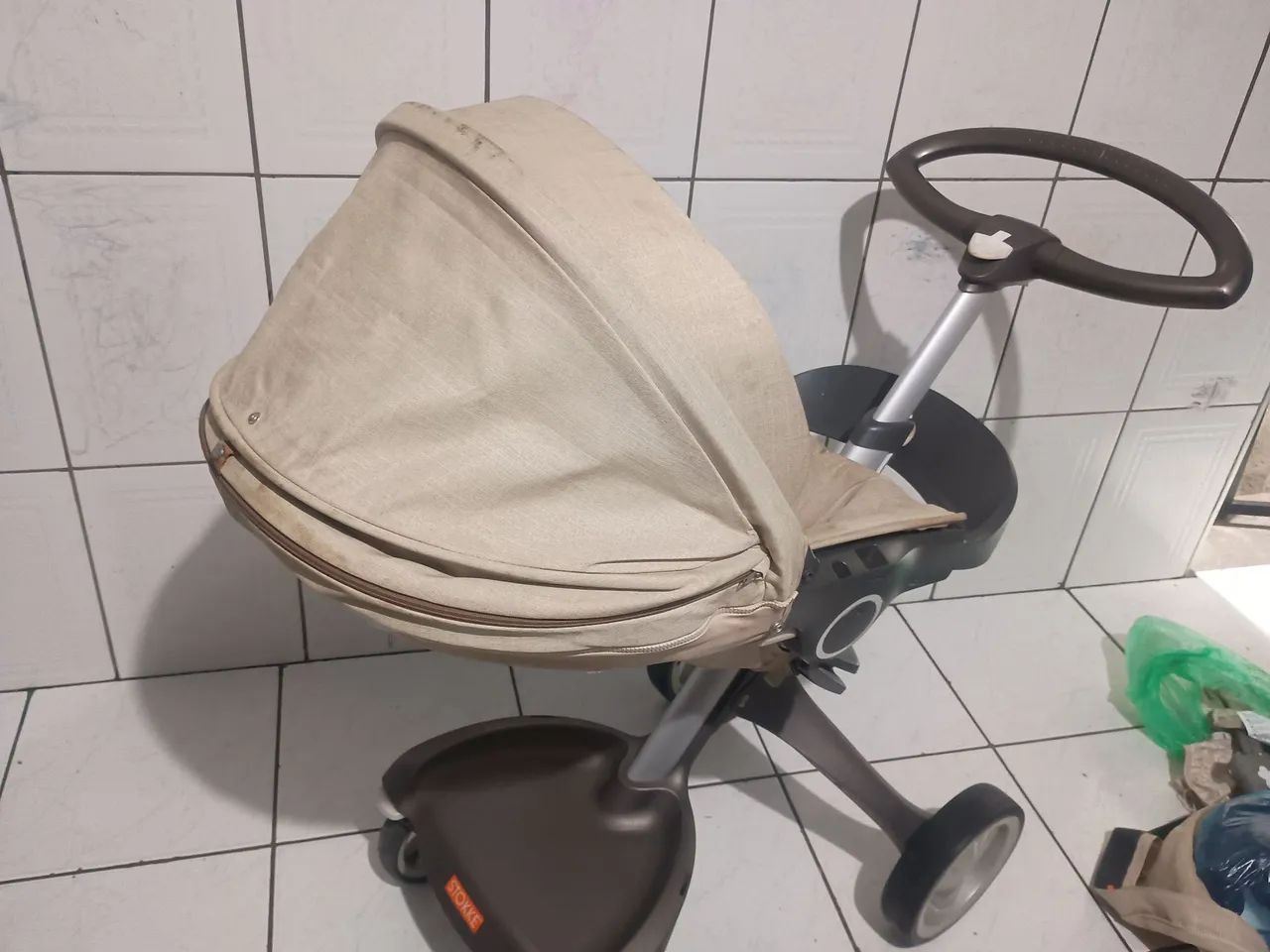 Carrinho de bebê e cadeira  - Foto 3