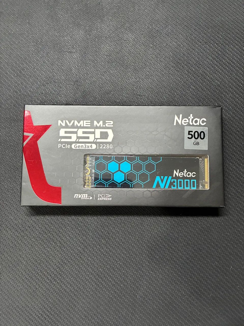 SSD NVMe 500GB Netac (Novo)