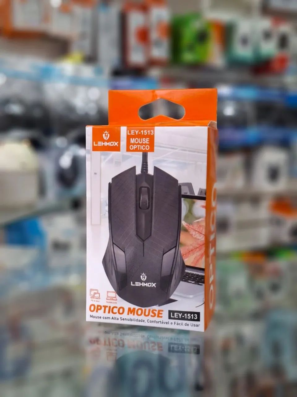 Mouse com fio usb - entrega em slz e região 
