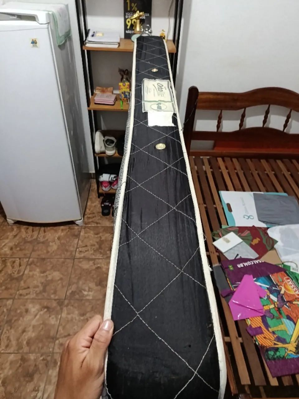 Cama de madeira + colchão  - Foto 4