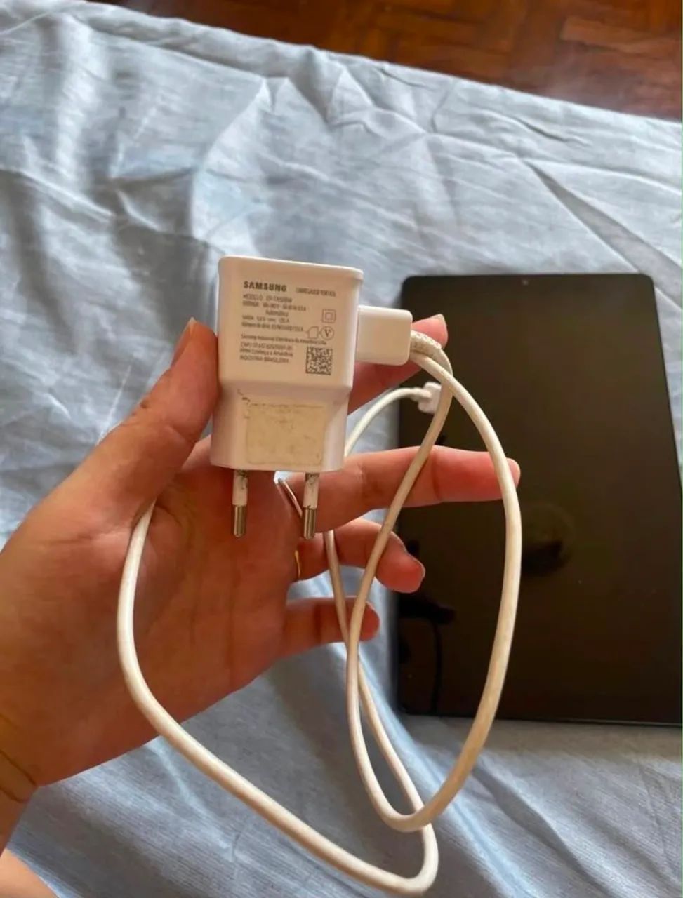 Tablet Samsung Galaxy Tab A7 Lite - Semi Novo (Com Caixa e Carregador) - Foto 5
