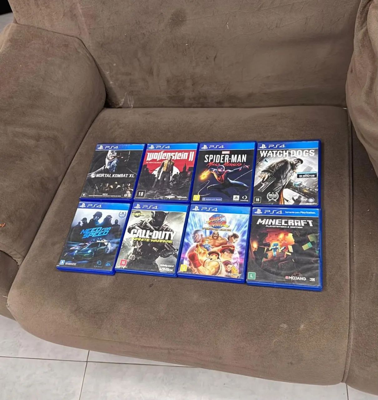 Playstation 4 slim com jogos - Foto 4