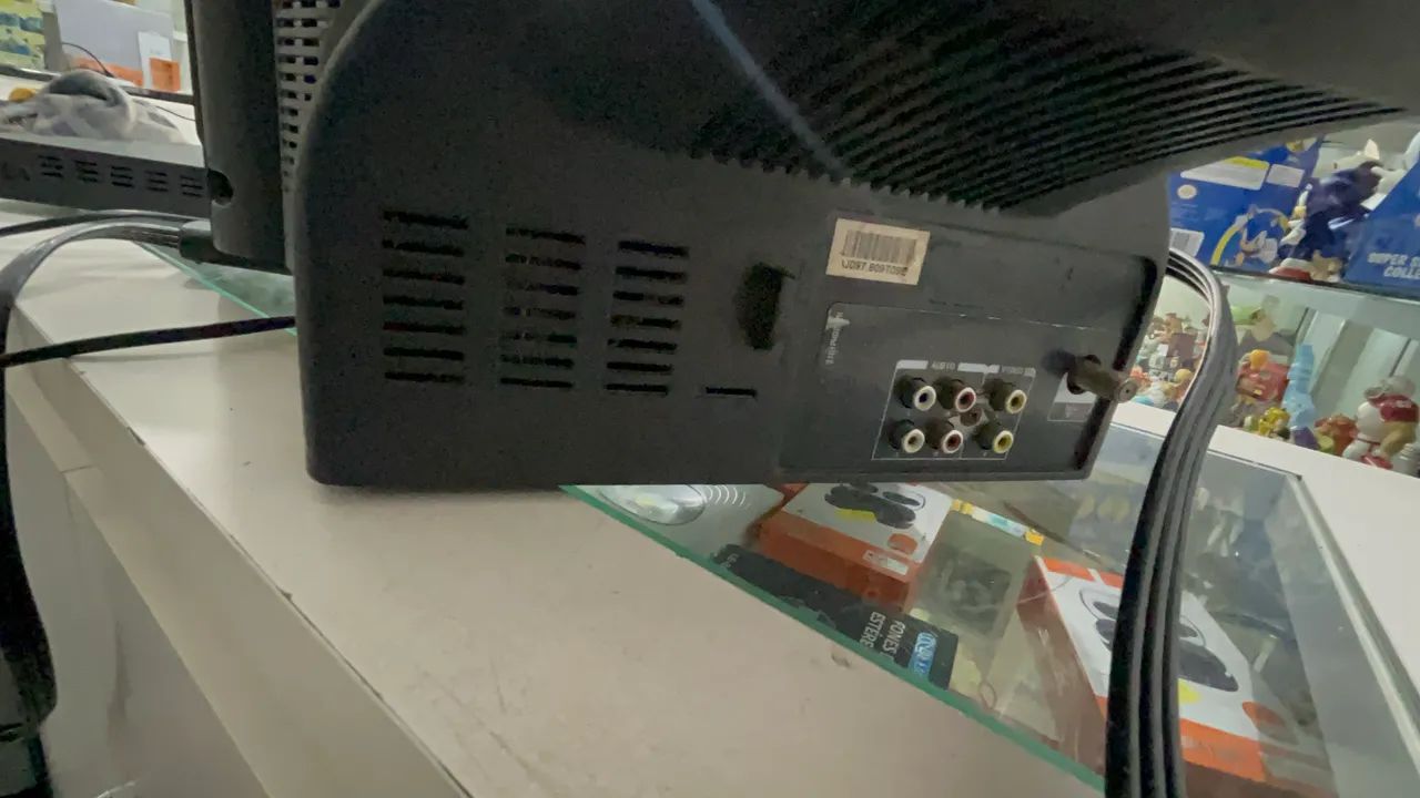 Tv crt tubo retrogamer Philco 14 polegadas av lateral e traseiro  - Foto 2