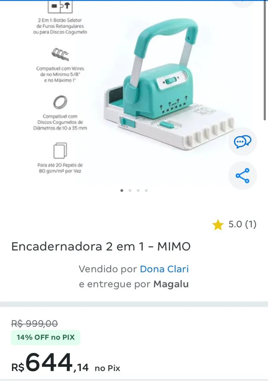 Encadernadora mimo.65573798696322120