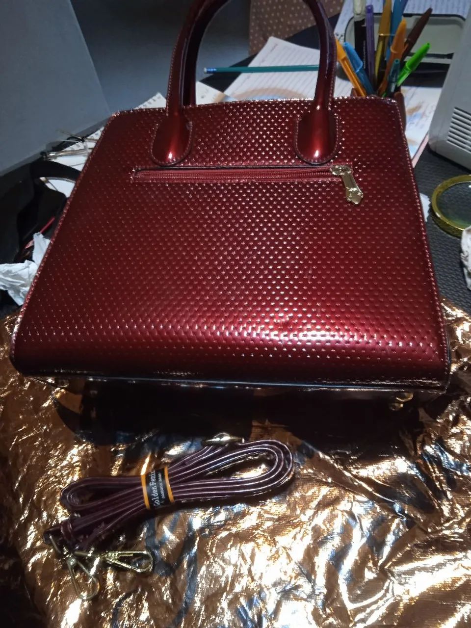Bolsa Golden fênix nova sem uso  - Foto 3