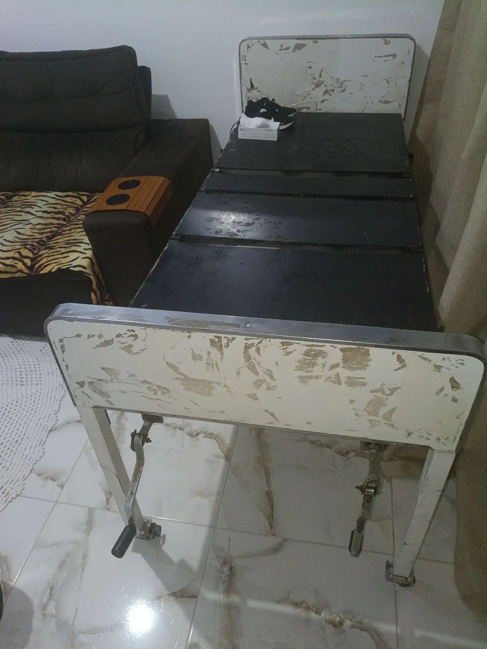 Cama Hospitalar Manual - Foto 2