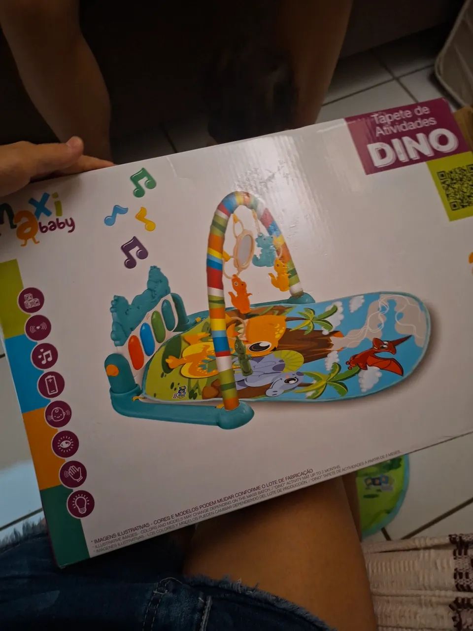 Tapete de atividades dino
