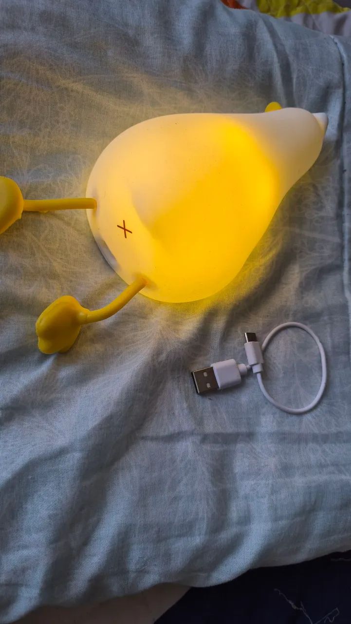 Luminária Pato de silicone da imaginarium - Foto 3