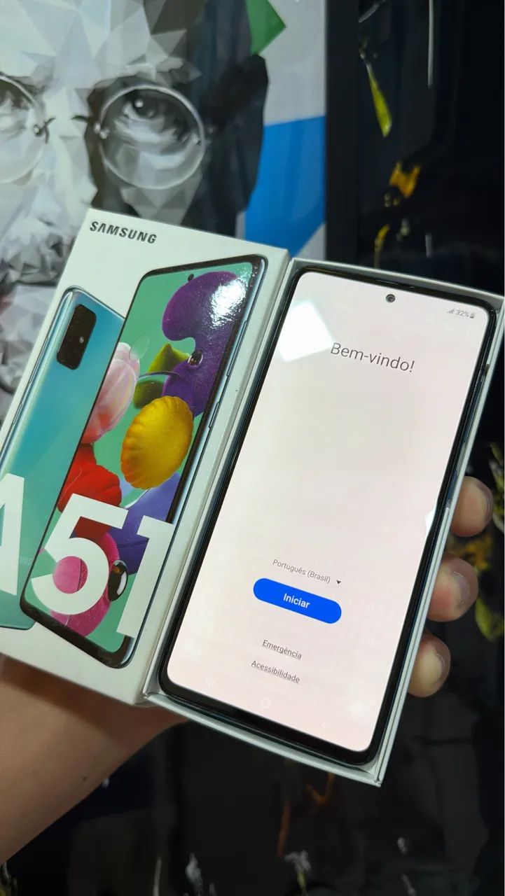 Galaxy A51, 128GB, Azul - Foto 2