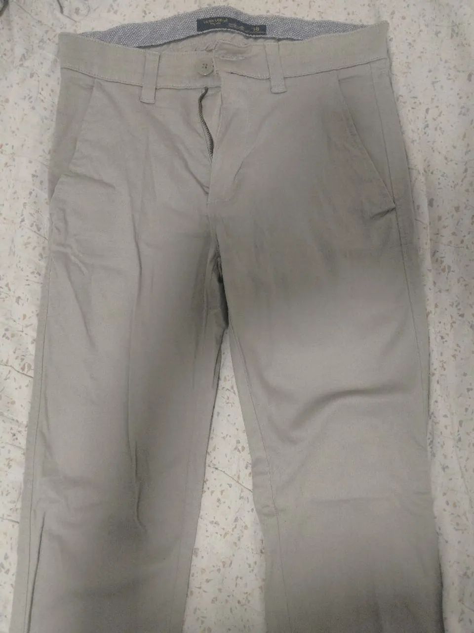Calça de sarja Victor Marcel, nova. - Foto 2