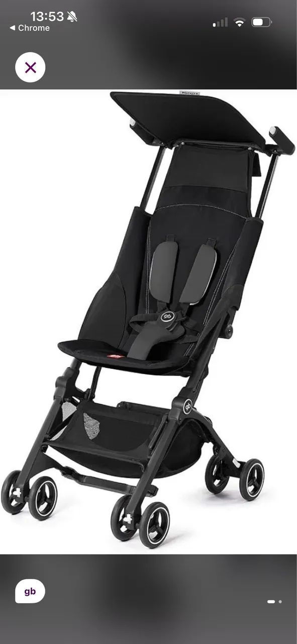 Carrinho de passeio GB Pockit - compacto 