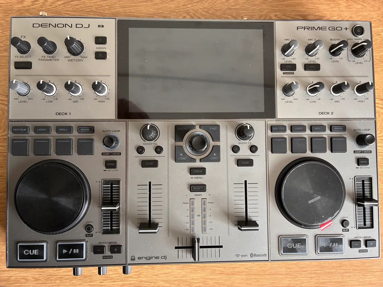 Controladora de Dj Denon Prime Go Plus pouco usado - Instrumentos
