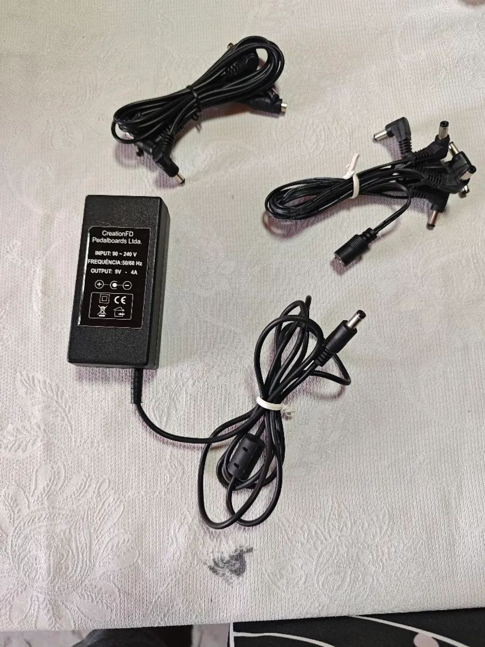 Fonte Para Pedais 4000ma + extensor 12 pedais - Foto 4