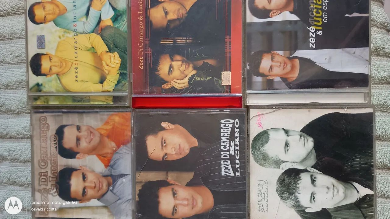 CD's coletânea Zezé de Camargo e Luciano 