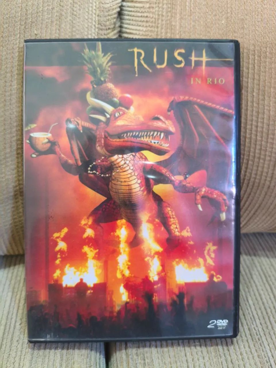 DVD Original RUSH In Rio