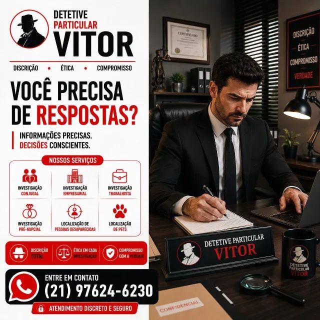 DETETIVE PARTICULAR Rio de Janeiro 