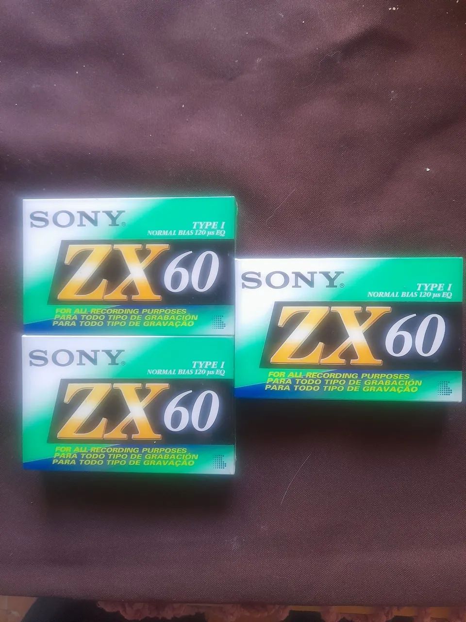 V6/Film V6 act Ⅲ-CLIPS and more- Fita cassete sony zx 60 minutos 3 und. - CDs, DVDs etc - Xaxim