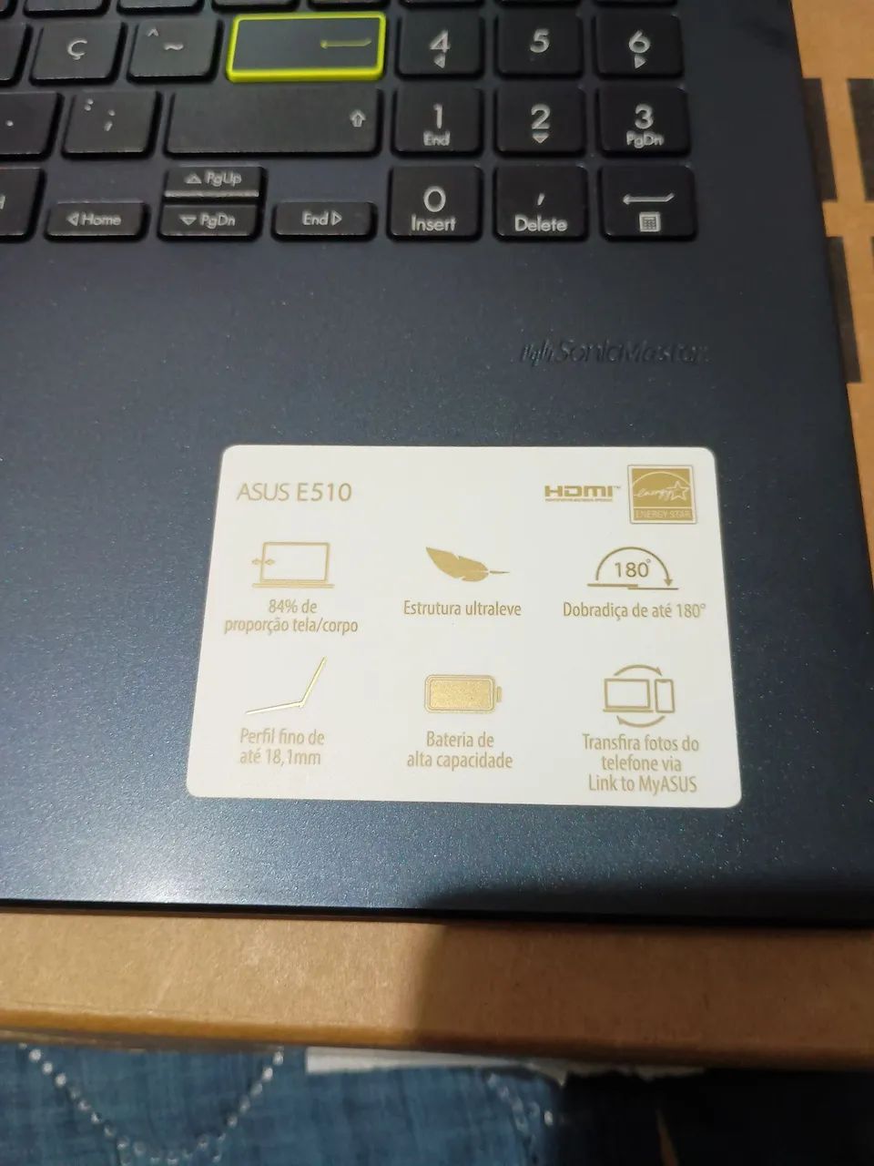 Notebook em perfeito estado sem riscos ou defeitos  - Foto 5