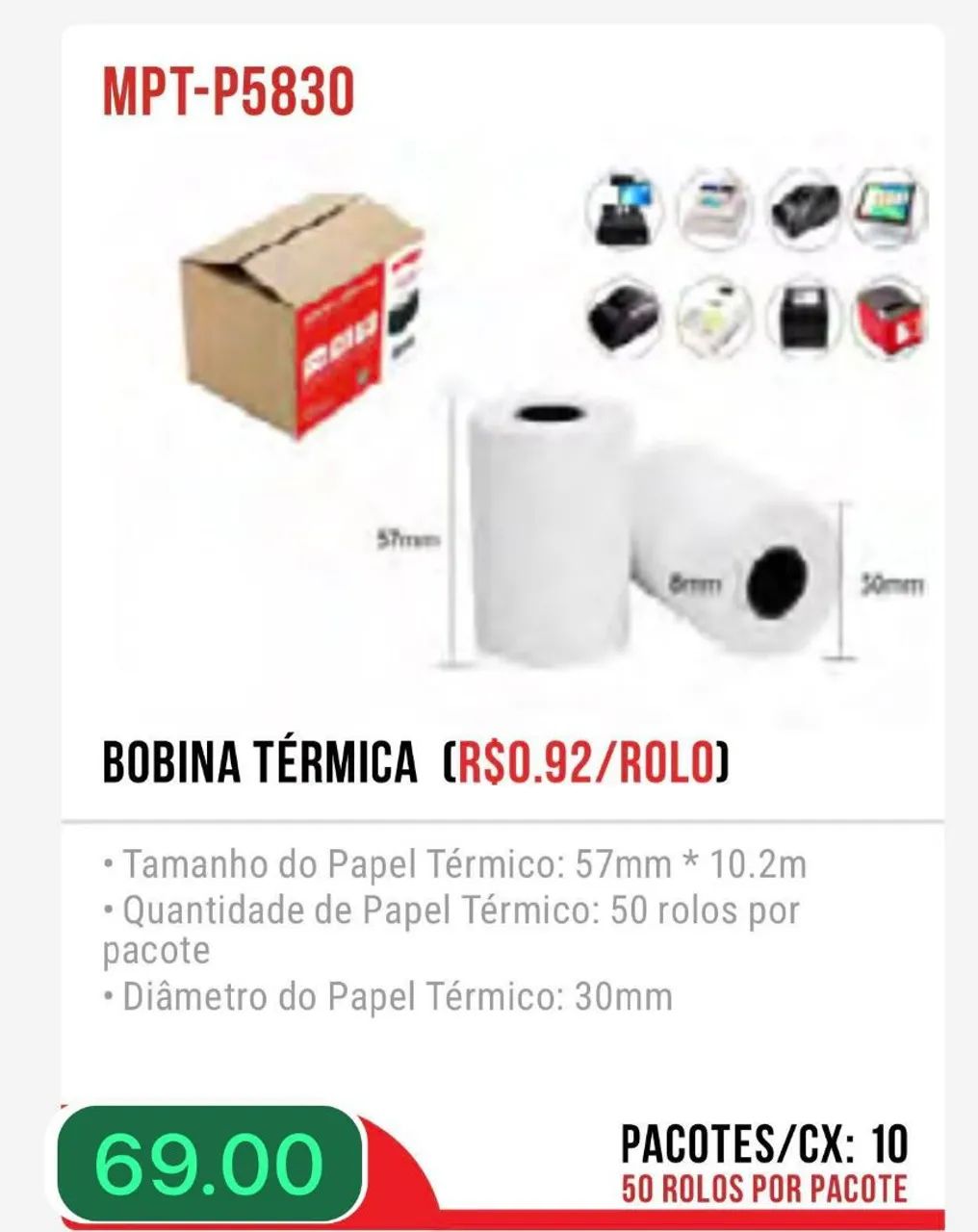Impressora térmica bluetooth  - Foto 4