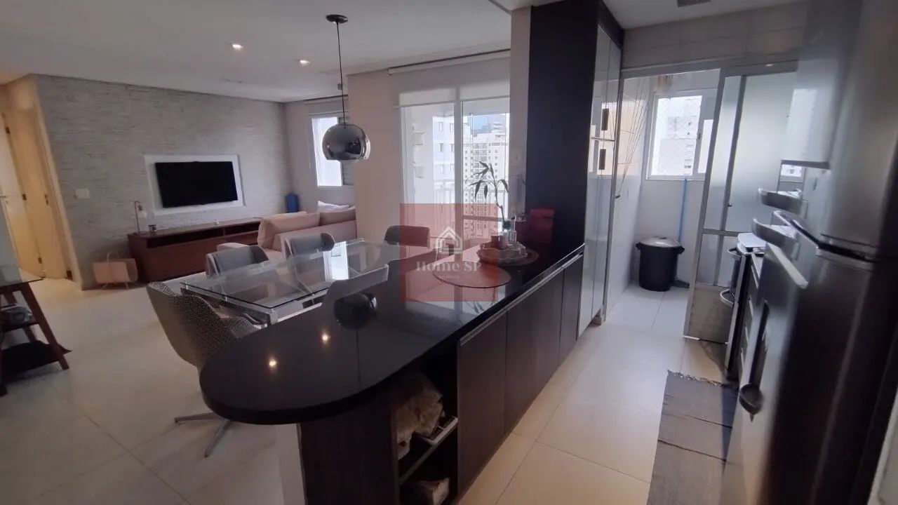 Apartamento mobiliado para locação na Vila Nova Conceição 72m² 2 dormitórios, 1 suíte e 2  - Foto 2