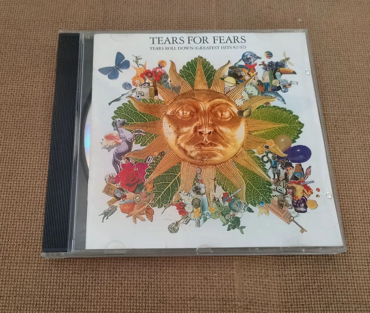 Cd Tears for fears - Tears rool down/Ed. Nacional/Ótimo 