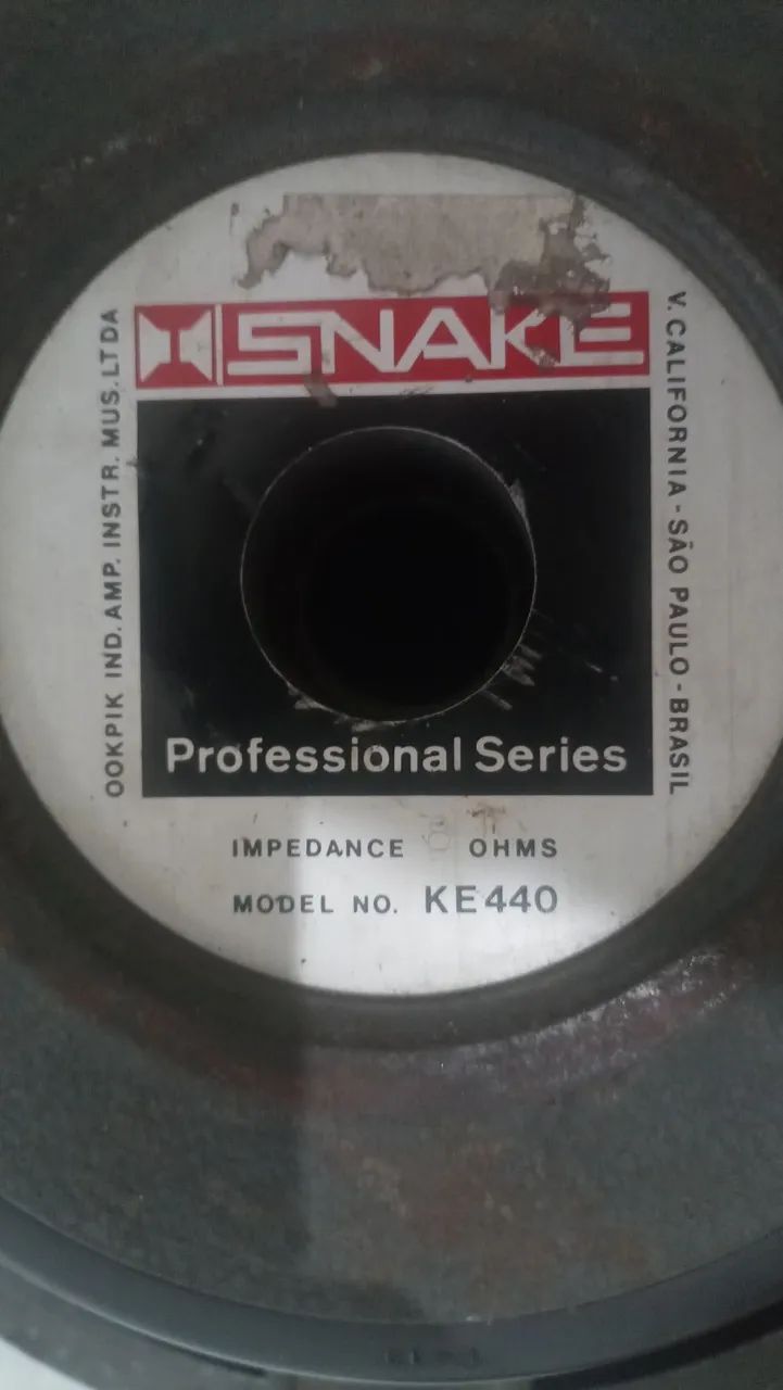 Vendo alto falante da snake KE 440 15 polegadas  - Foto 3