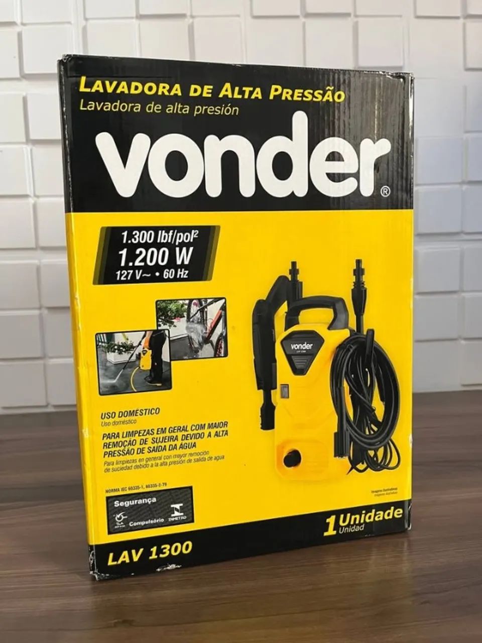 LAVADORA DE ALTA PRESSÃO - NOVA - Foto 3