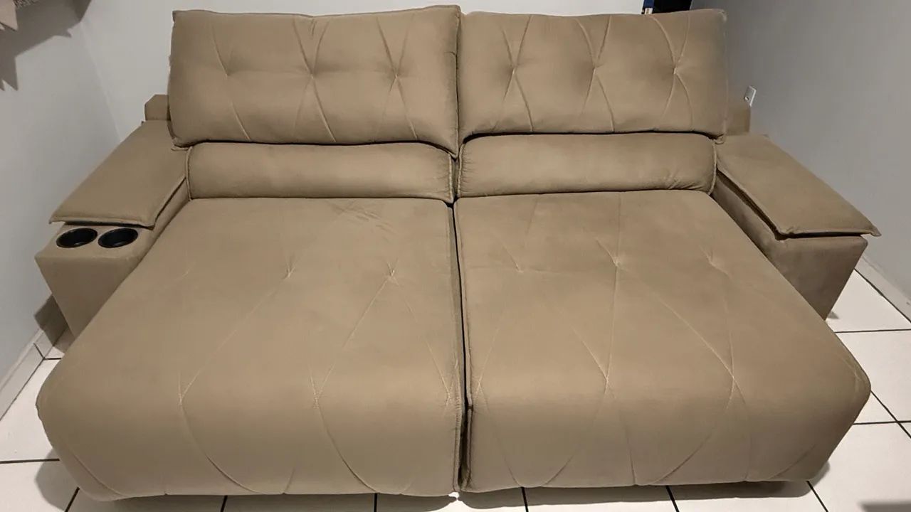 SOFA 4L 2.30 RET/REC NEXT SOFAS GLAMOUR VEL CAP - Foto 5