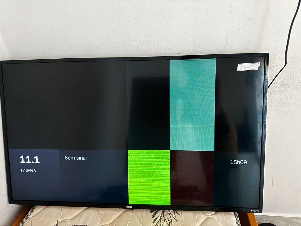 Tv AoC 43p 2 anos de comprada  - Foto 3