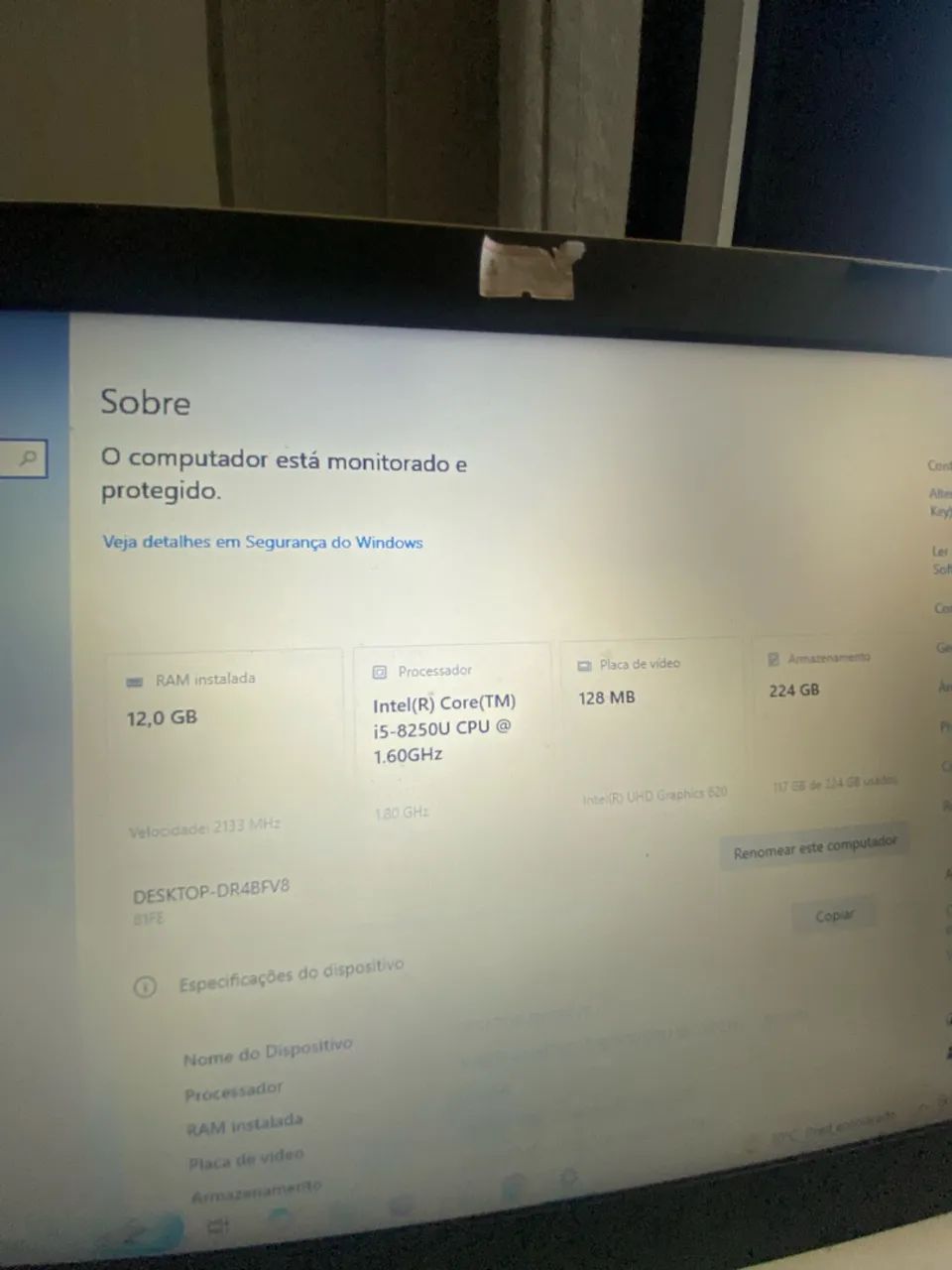 Notebook LENOVO SEMINOVO TOP - Foto 5