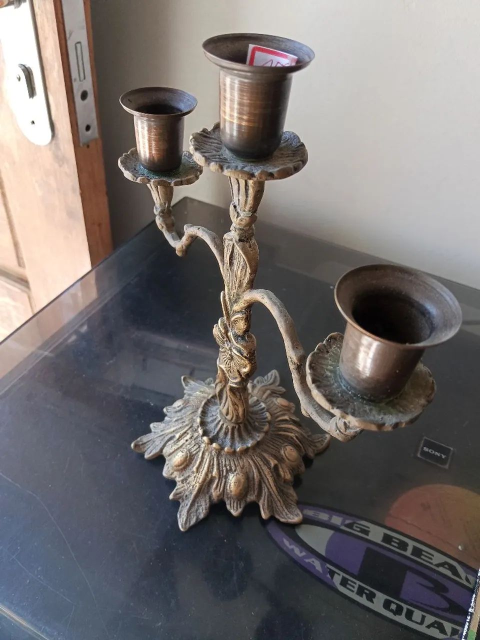 Castiçal em metal : - Foto 4