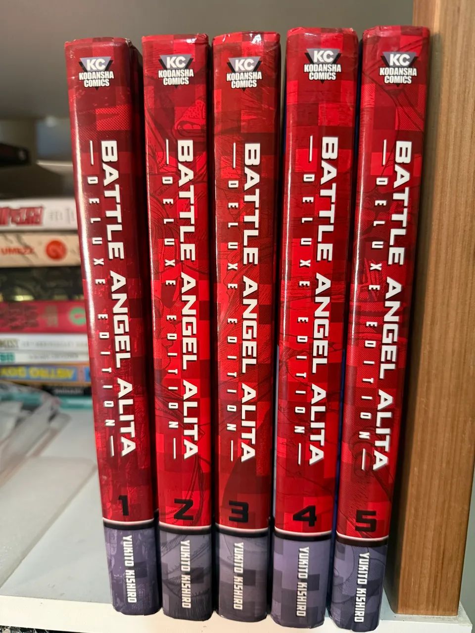 Coleção Battle Angel Alita (deluxe Edition, capa dura)