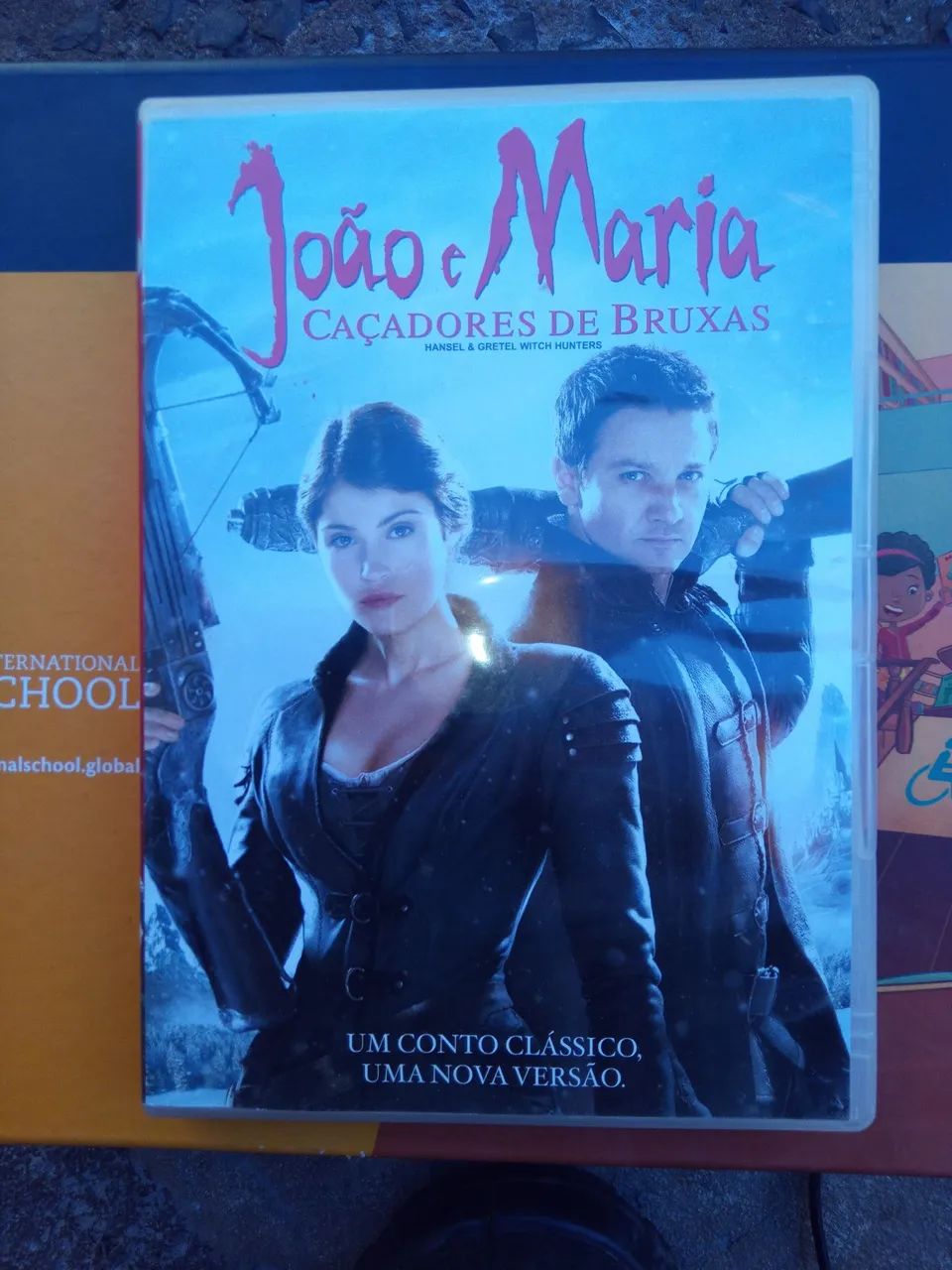 DVD Original João e Maria Caçadores de Bruxas 