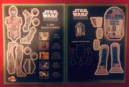 Star wars montáveis coleção importada