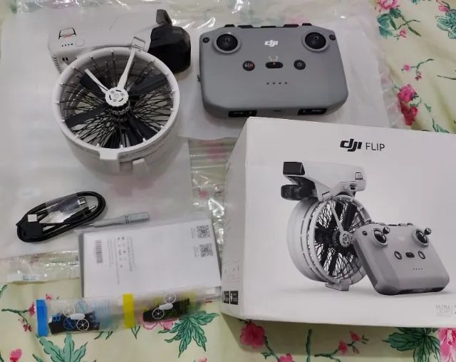 dji drone flip standard super novo 2 voos com 4K, 60 FPS, Sensor CMOS, Até 50 minu c caixa - Foto 3