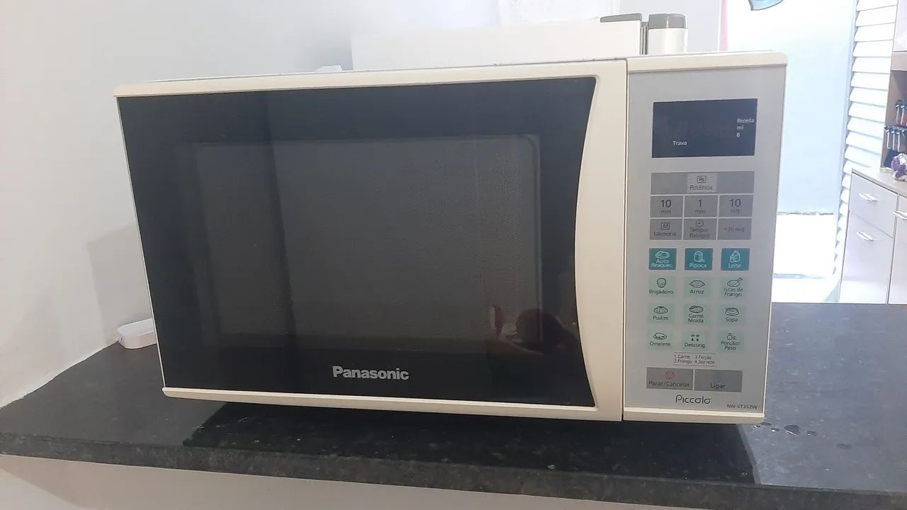 Microondas usado Panasonic funcionando