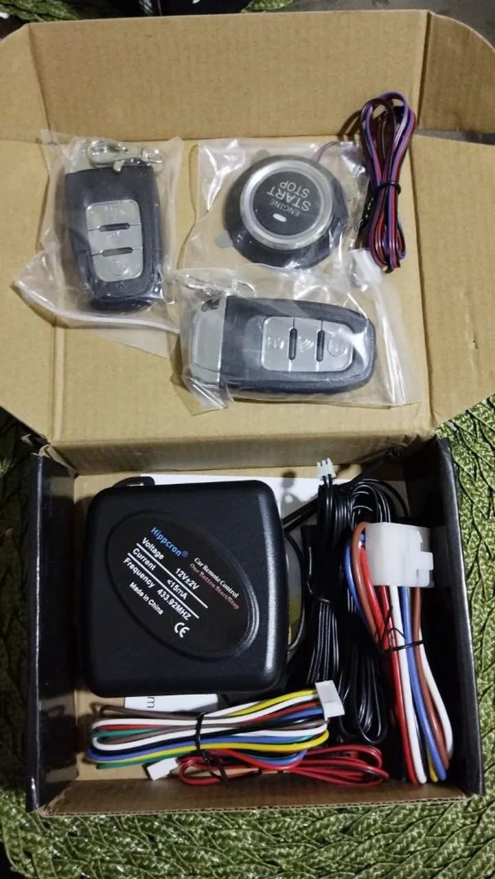 Kit Star stop completo de partida remota para carro 