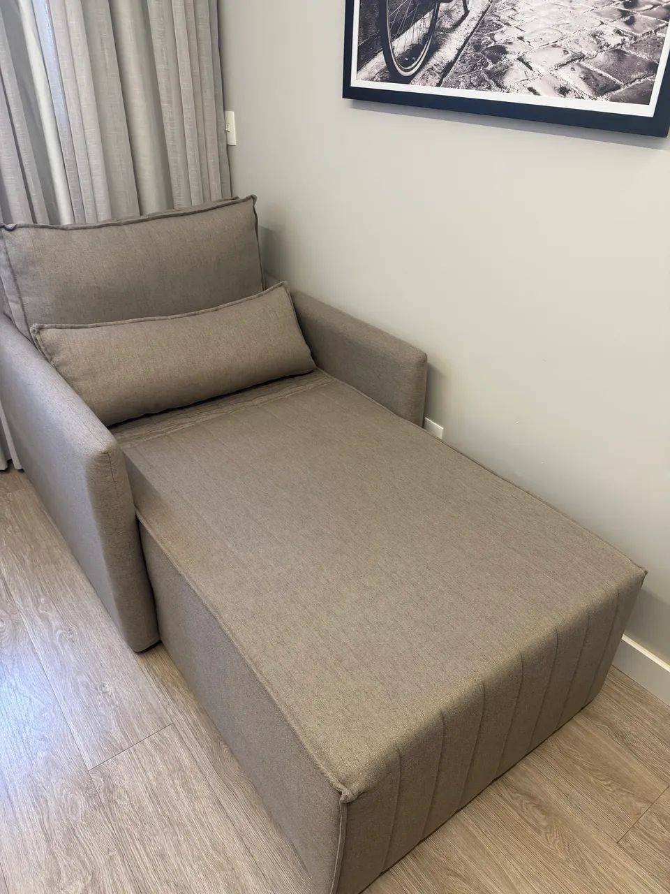 Sofá cama / Poltrona cama - pouco uso - Foto 4