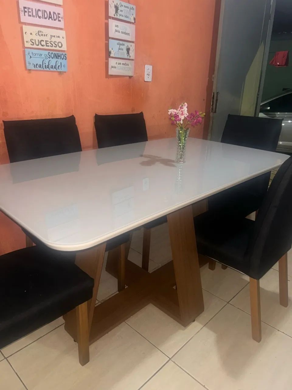 Vendo mesa 6 cadeiras  - Foto 2