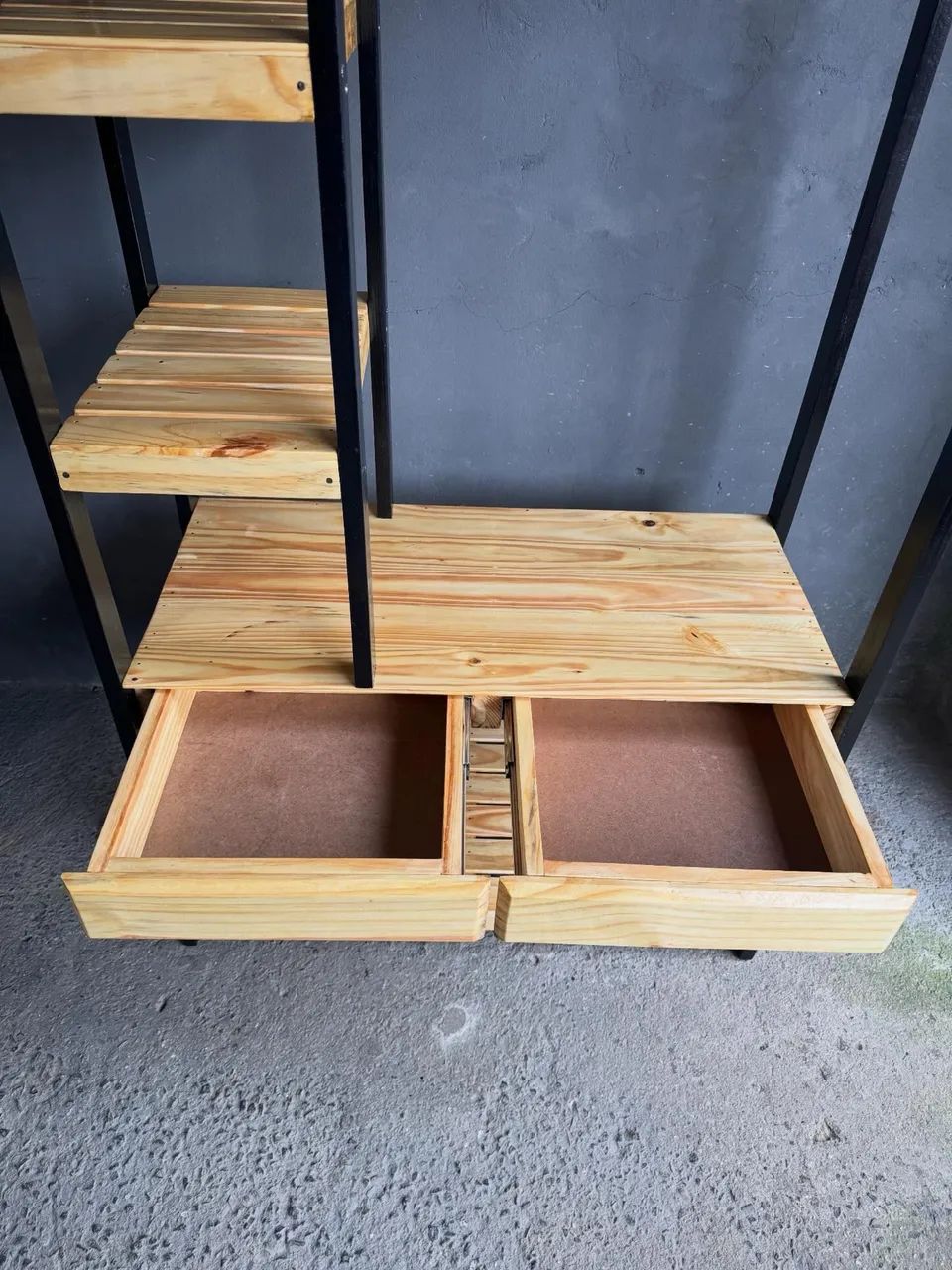 Arara closet com gaveta para Roupas - Foto 2