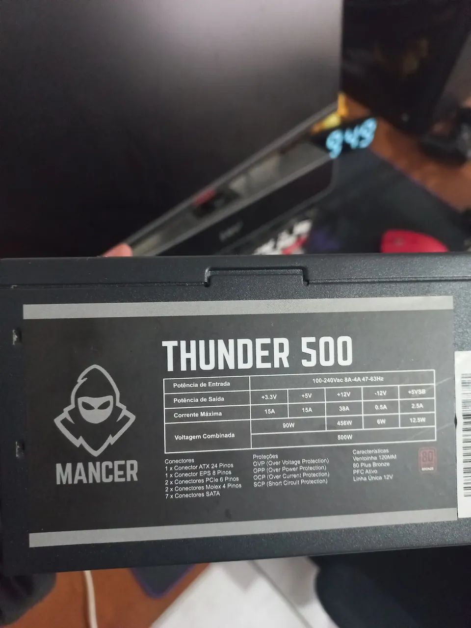 Fonte THUNDER da Mancer de 500W