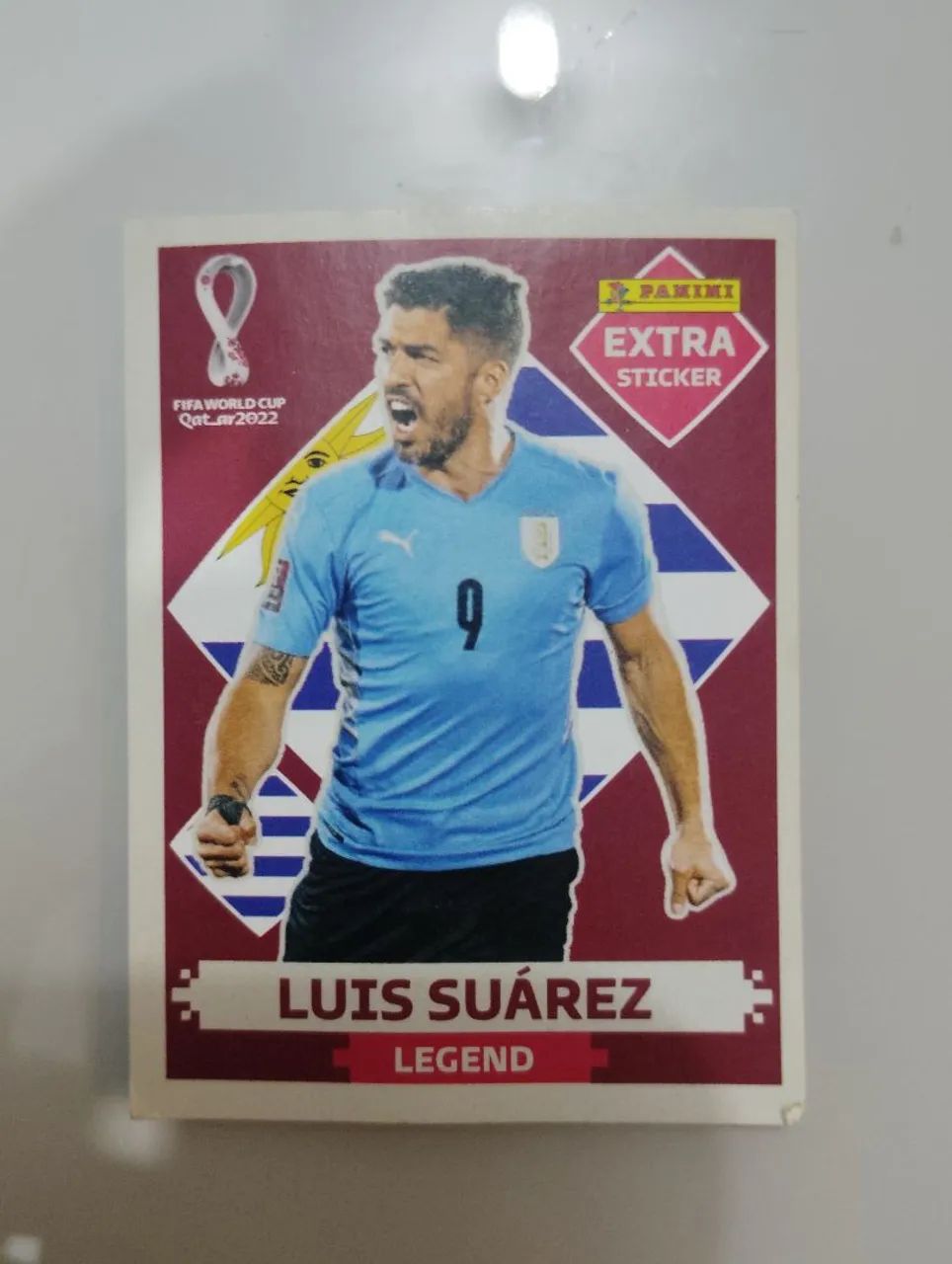 Figurinha Legends Luis Suáres Panini 