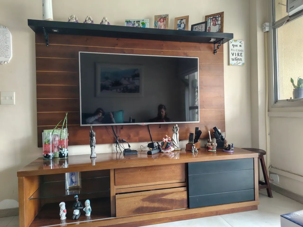 Rack e painel