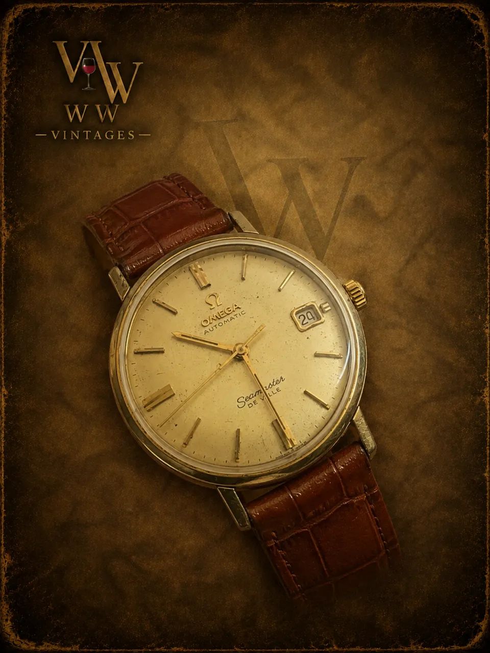 Relógio vintage Omega Seamaster De Ville 