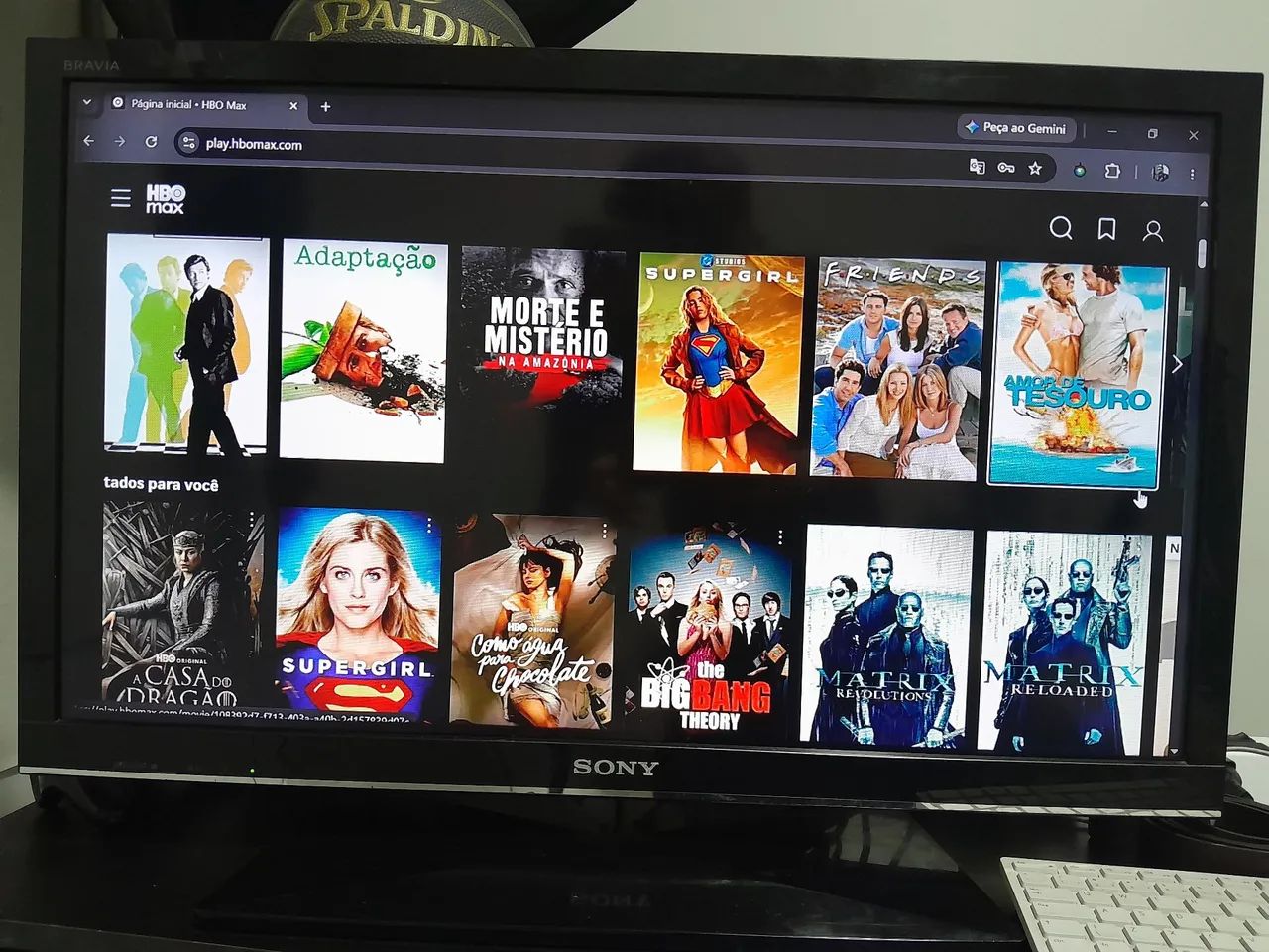 TV SONY BRAVIA 32 POLEGADAS