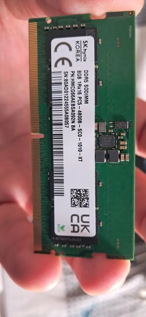 MEMÓRIA DDR5 8GB 4800GHZ NOTEBOOK - Foto 2