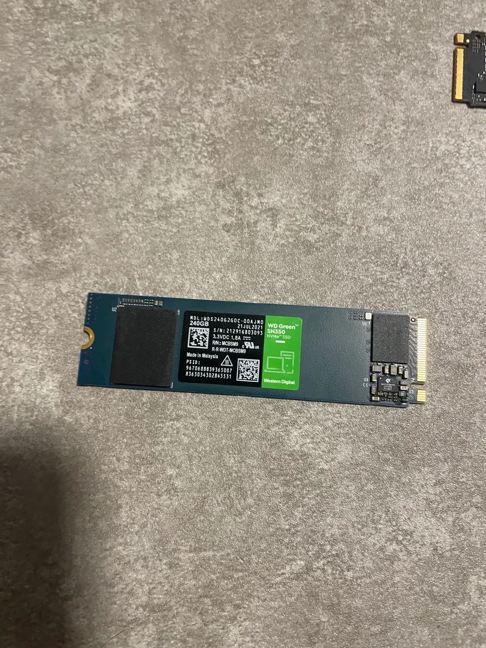 SSD NVME WD GREEN 256gb - Armazenamento - Tabuleiro do Martins