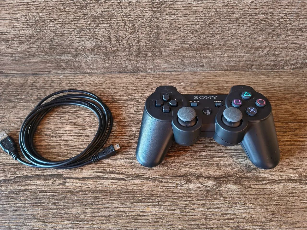 CONTROLE PS3 C/ CABO DE CARREGAMENTO 
